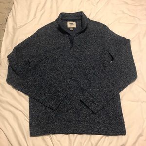 Heathers navy quarter zip